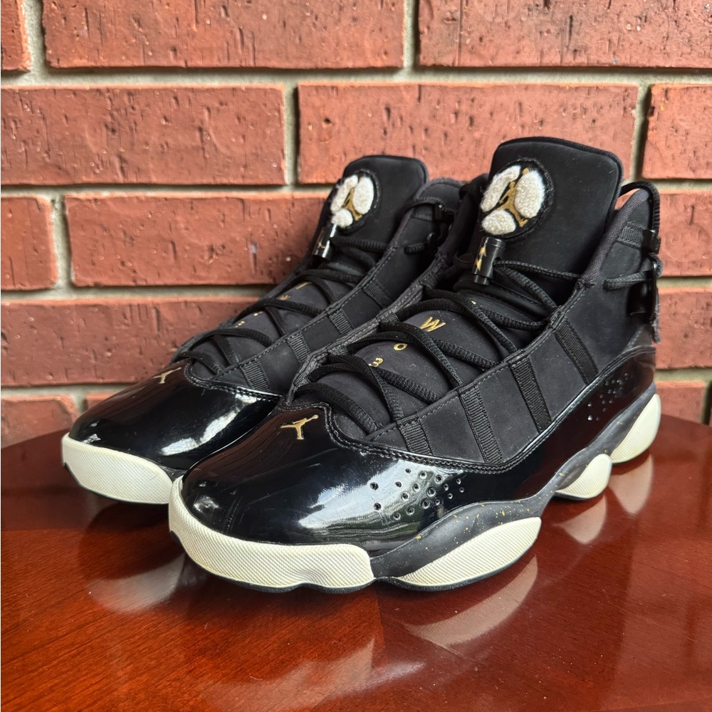 Jordan 6 Rings - black/gold